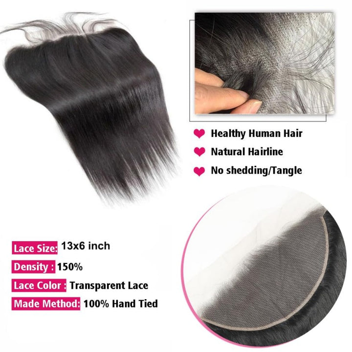 KRN 13X6 Invisible HD Lace Frontal Straight