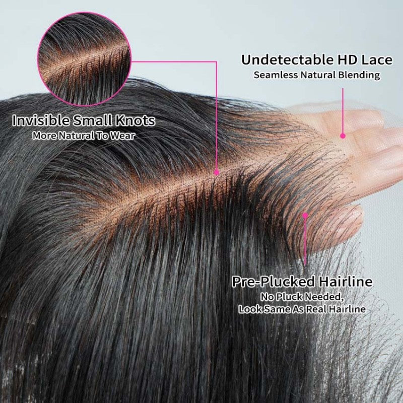 KRN 13X6 Invisible HD Lace Frontal Water Wave