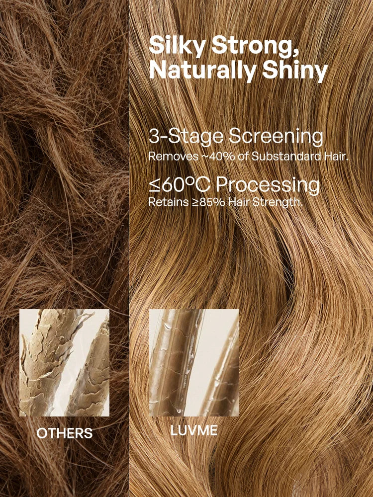 KRN 13x4 HD Full Frontal Wig Honey Blonde Highlight Loose Wave Human Hair