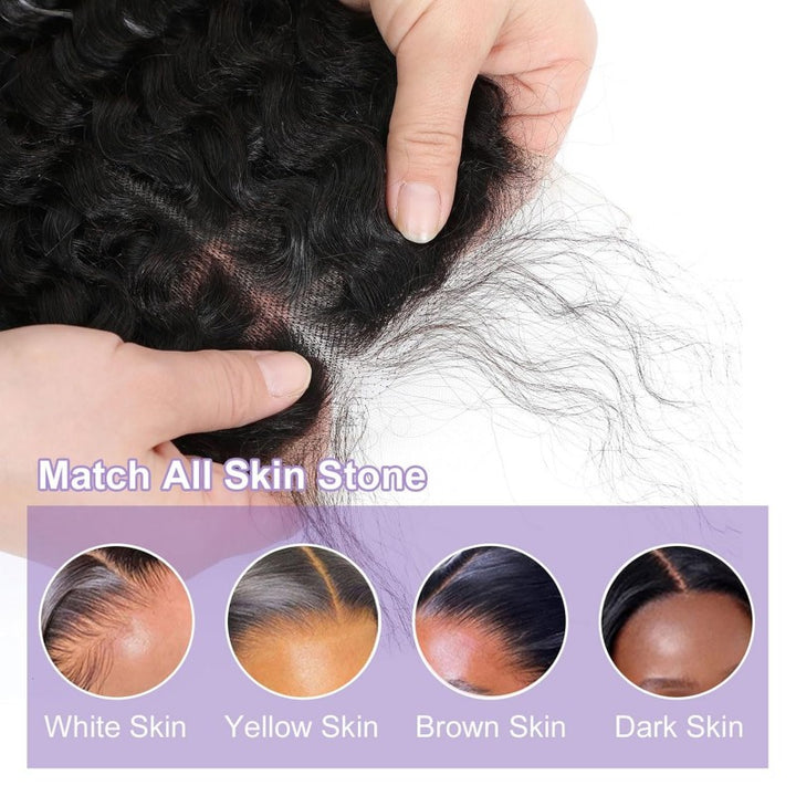 KRN 5X5 Invisible HD Lace Closure Deep Wave