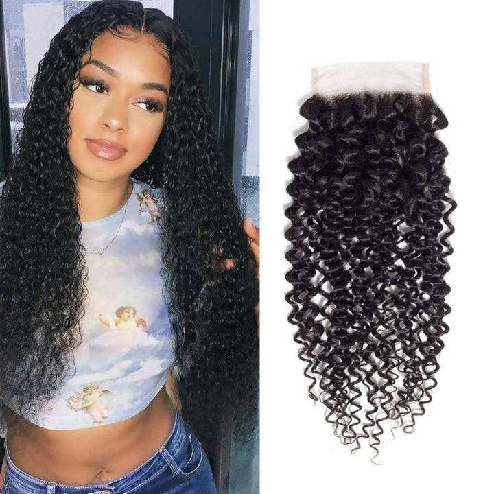KRN 5X5 Invisible HD Lace Closure Kinky Curly
