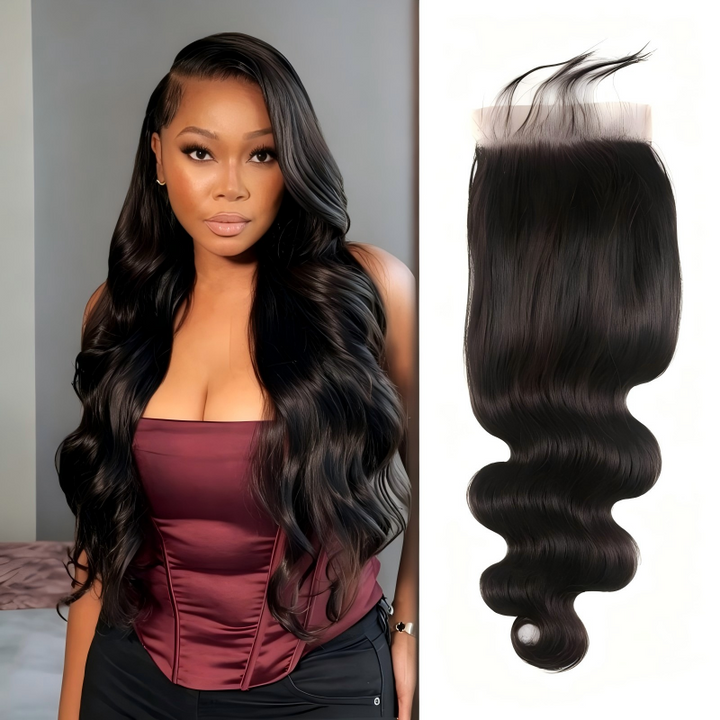 KRN 6x6 Invisible HD Lace Closure Body Wave