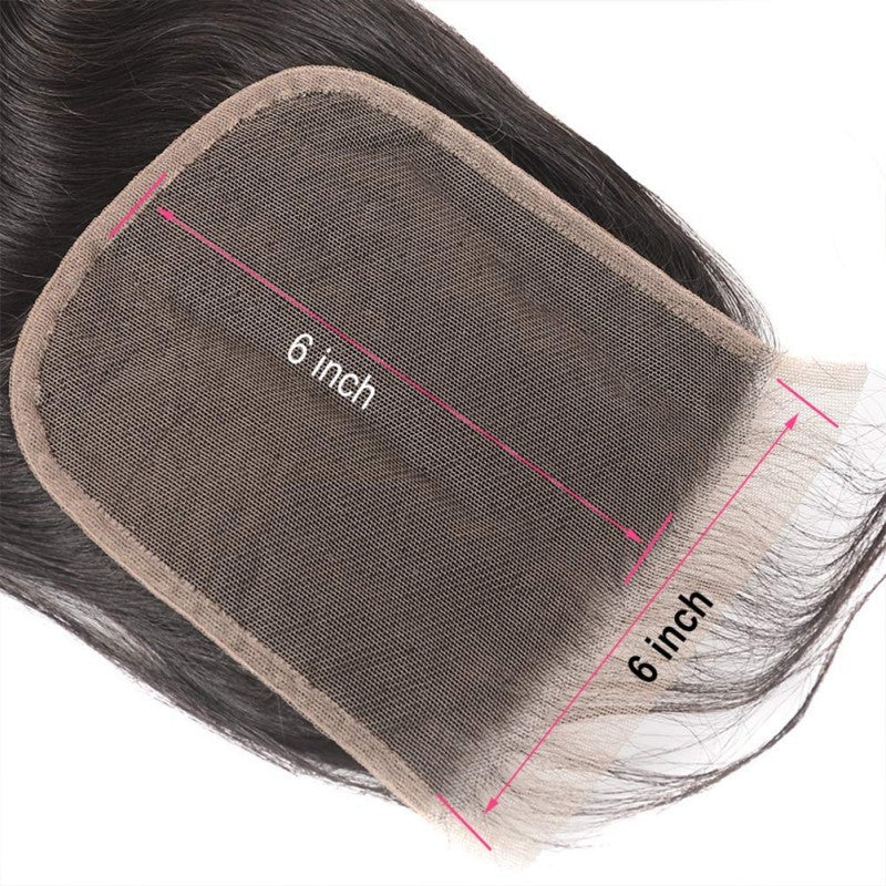 KRN 6x6 Invisible HD Lace Closure Body Wave