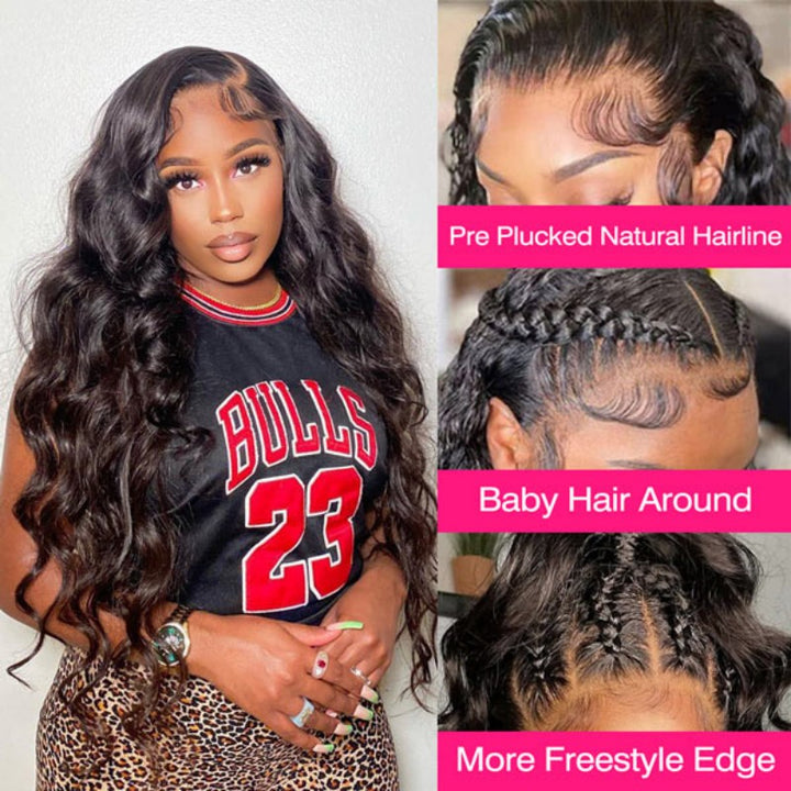 KRN Body Wave 13x6 HD Lace Full Lace Frontal Wig