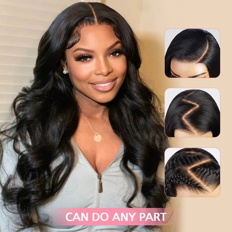 KRN Body Wave 5x5 HD Lace Closure Wig Human Hair
