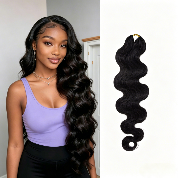 KRN Premium Crochet Hair for Miracle Knots | Pre-Separated 60g/Bundle