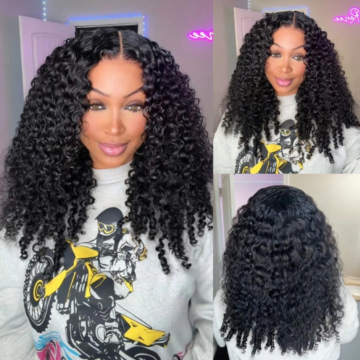KRN Burmese Curly 13x6 HD Lace Full Lace Frontal Wig