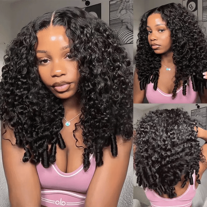 KRN Burmese Curly 13x6 HD Lace Full Lace Frontal Wig