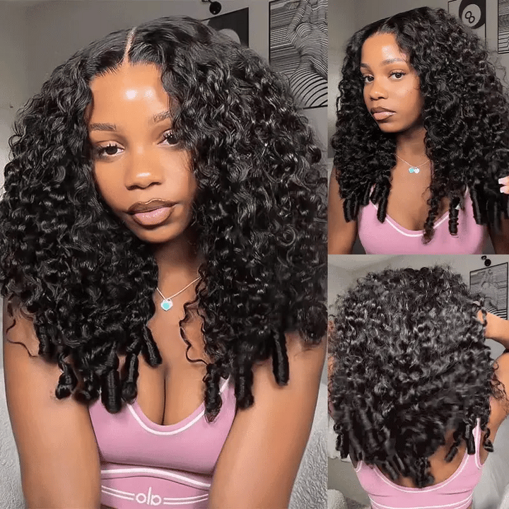 KRN Burmese Curly 13x6 HD Lace Full Lace Frontal Wig