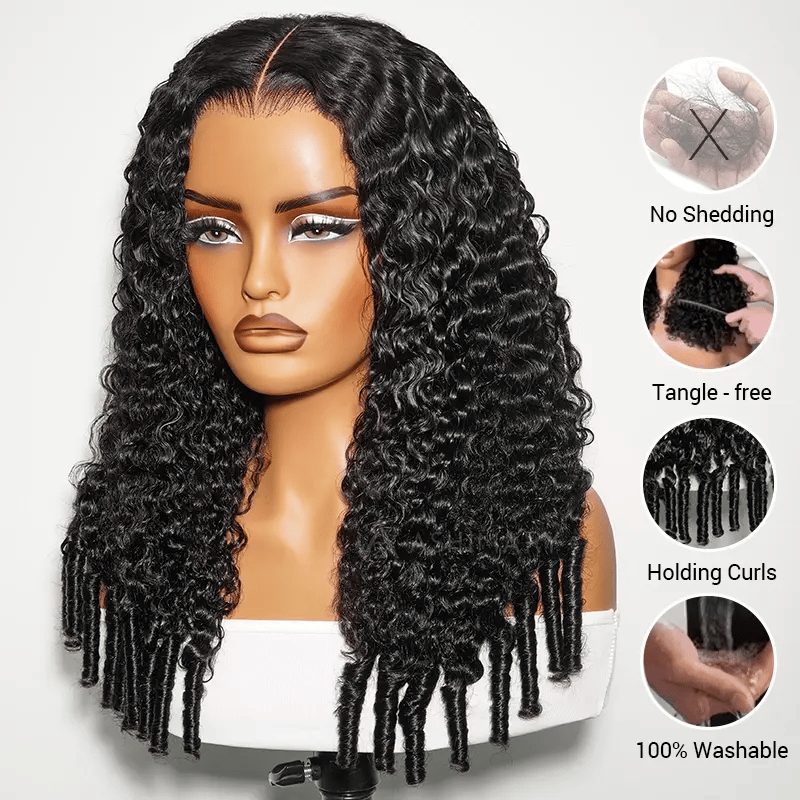 KRN Burmese Curly 13x6 HD Lace Full Lace Frontal Wig