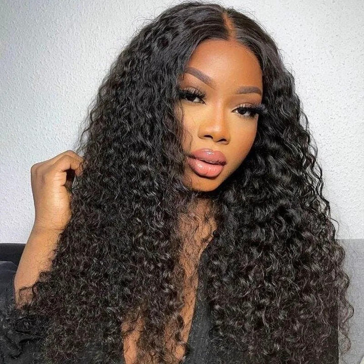 Deep Wave 5x5 HD Lace Closure Wig Human Hair
