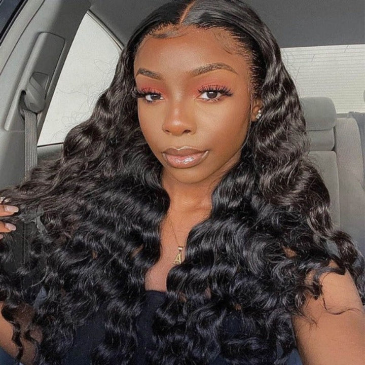 Deep Wave 5x5 HD Lace Closure Wig Human Hair