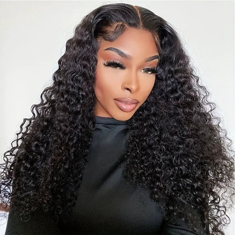 Deep Wave 5x5 HD Lace Closure Wig Human Hair