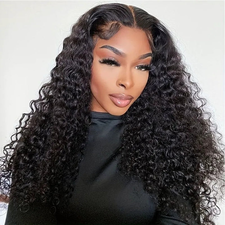 Deep Wave 5x5 HD Lace Closure Wig Human Hair