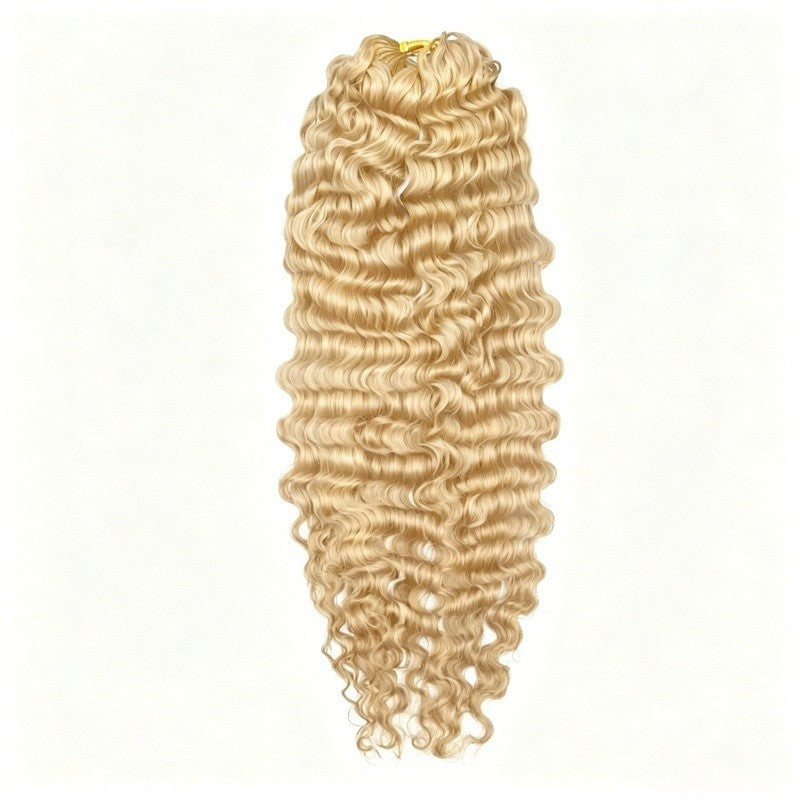 KRN HC Wig #613 Burmese Curly Half Wig Crochet Braid Hair
