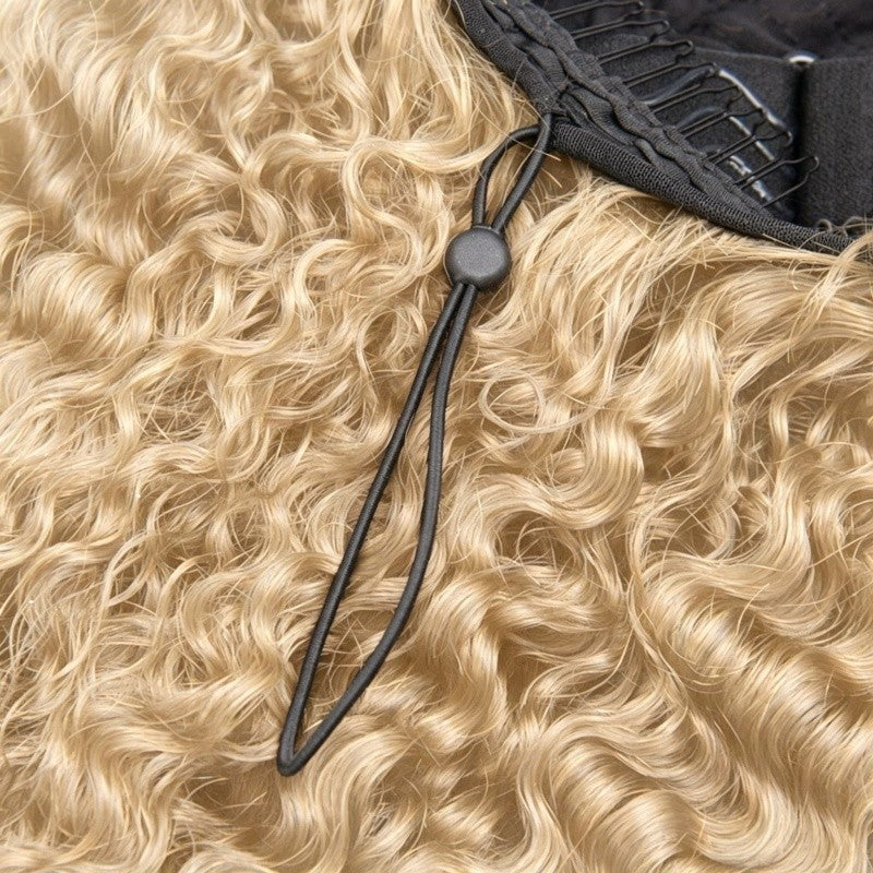 KRN HC Wig #613 Burmese Curly Half Wig Crochet Braid Hair