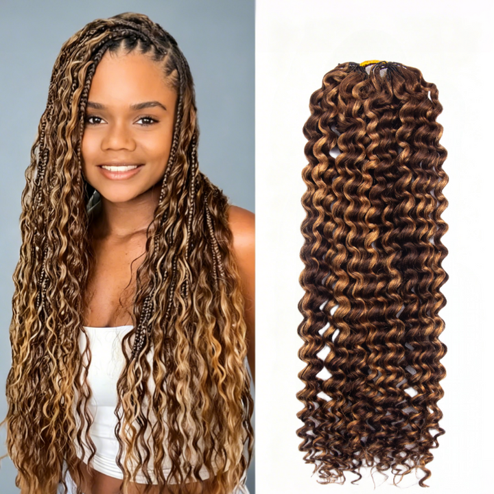 KRN Premium Crochet Hair for Miracle Knots | Pre-Separated 60g/Bundle