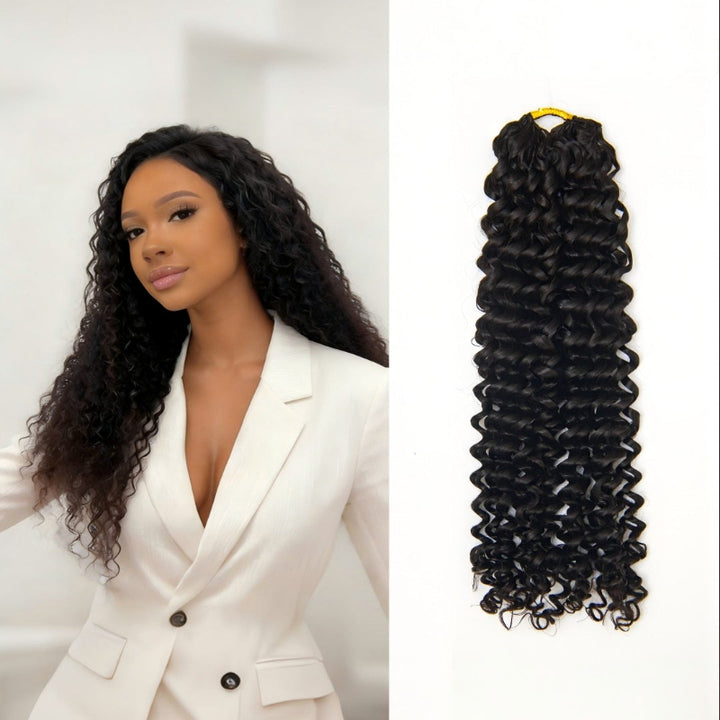 KRN Premium Crochet Hair for Miracle Knots | Pre-Separated 60g/Bundle