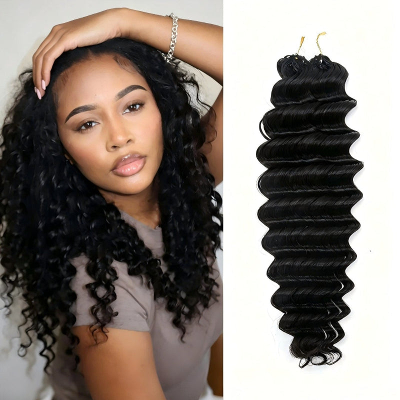 KRN Premium Crochet Hair for Miracle Knots | Pre-Separated 60g/Bundle