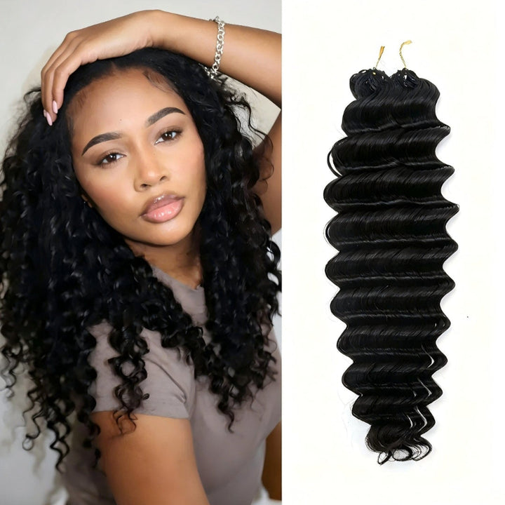 KRN Premium Crochet Hair for Miracle Knots | Pre-Separated 60g/Bundle