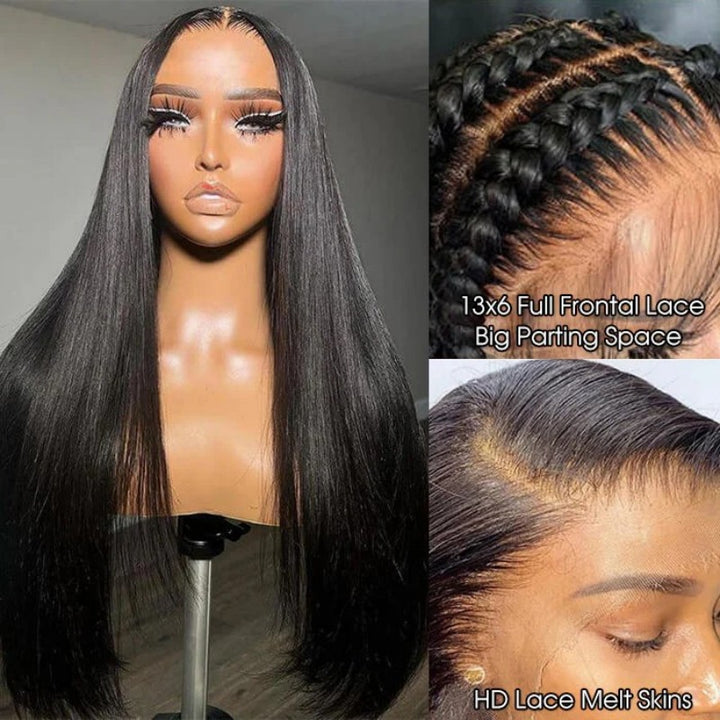 Straight 13x6 HD Lace Full Lace Frontal Wig