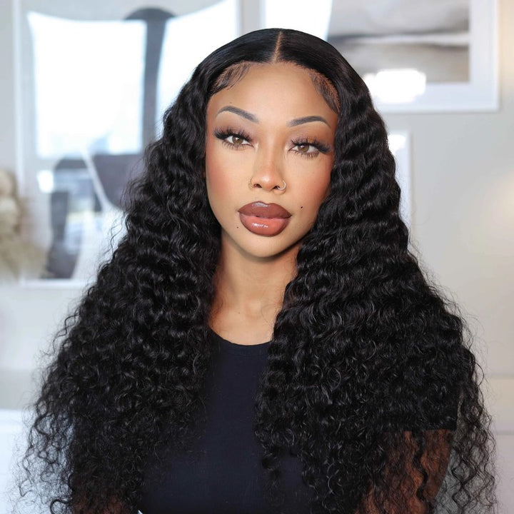 KRN Water Wave 5x5 HD Lace Closure Wig Human Hair