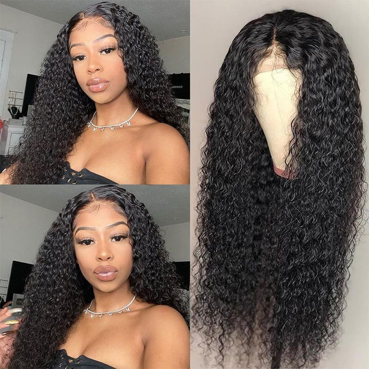 Kinky Curly 5x5 HD Lace Closure Wig Human Hair