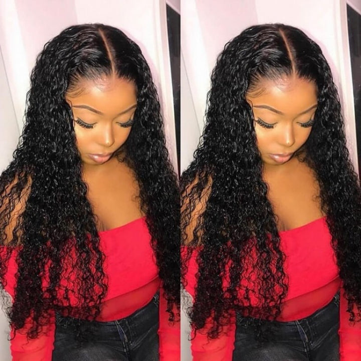 Kinky Curly 5x5 HD Lace Closure Wig Human Hair