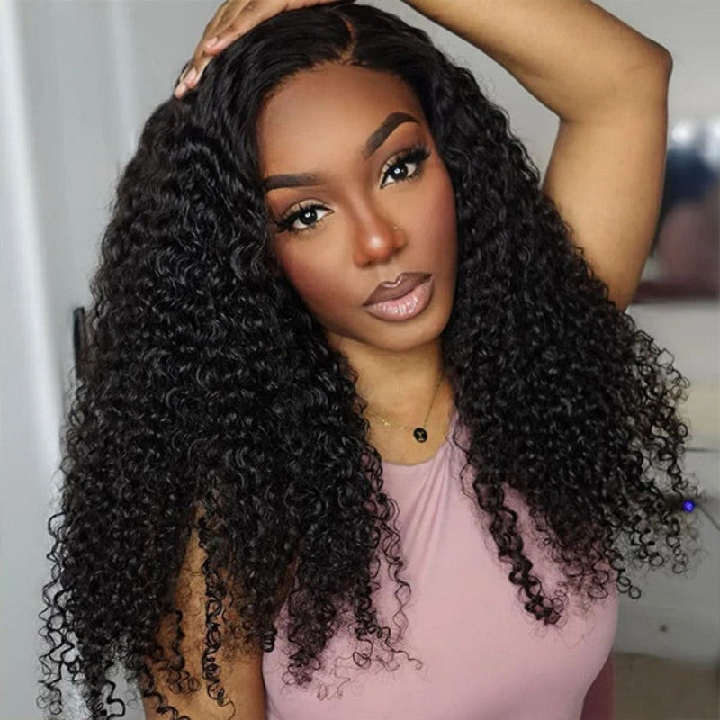 Kinky Curly  Glueless U Part Wig