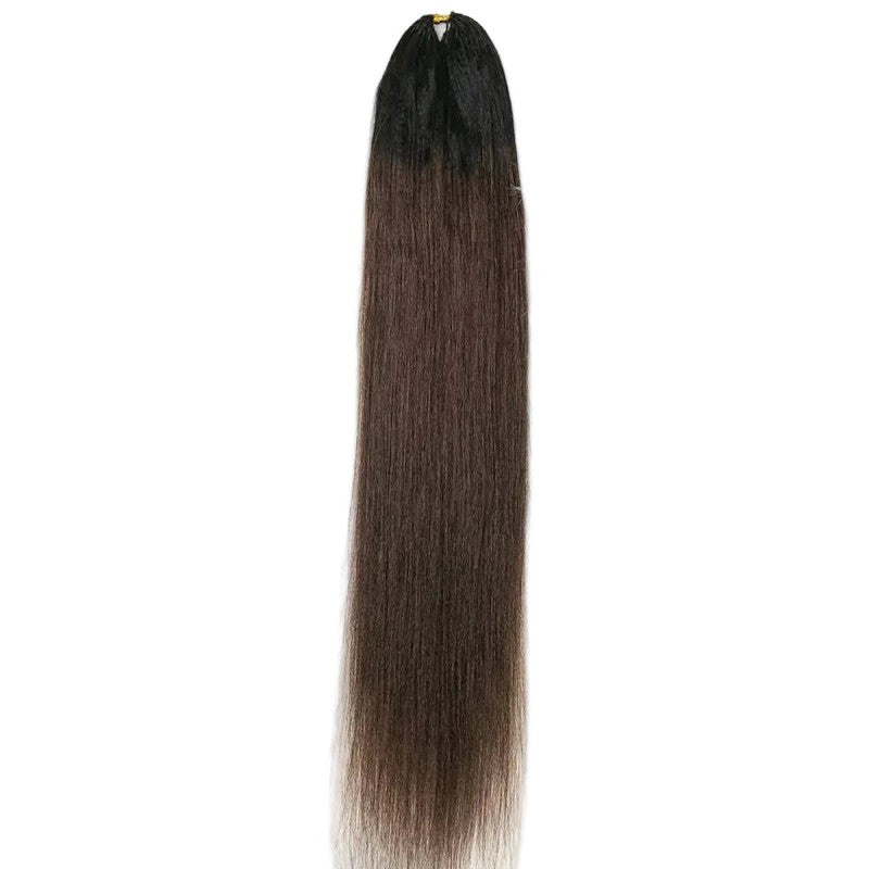 Light Yaki Straight T1B/4 Human Crochet Hair