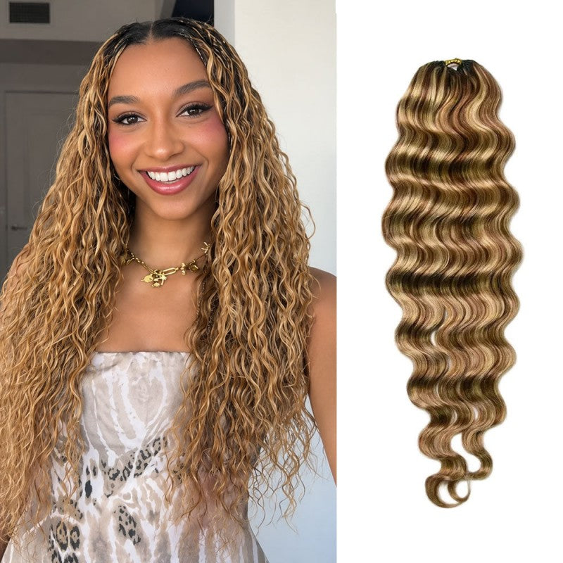 Loose Deep Wave 27/30/613 Human Crochet Hair