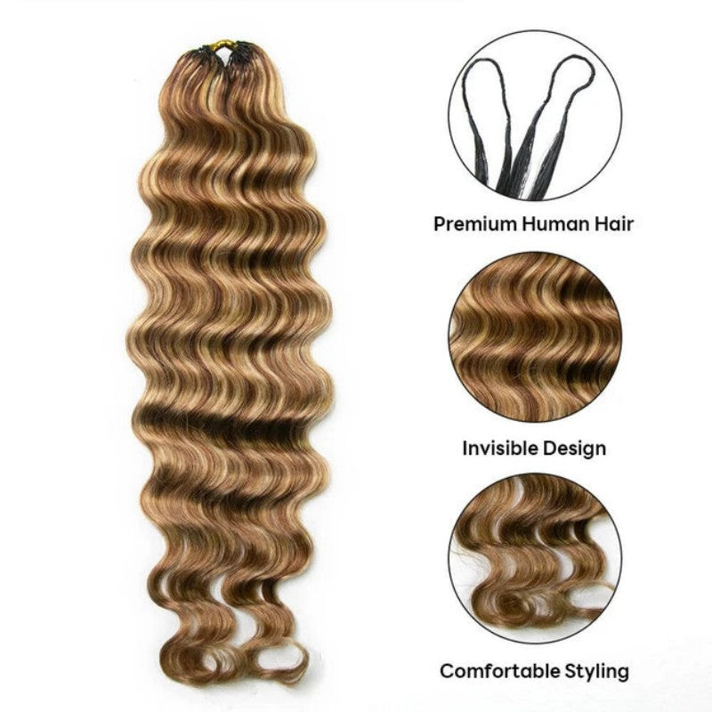 Loose Deep Wave 27/30/613 Human Crochet Hair