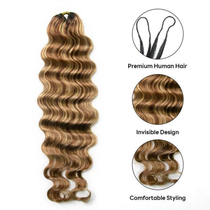 Loose Deep Wave 27/30/613 Human Crochet Hair