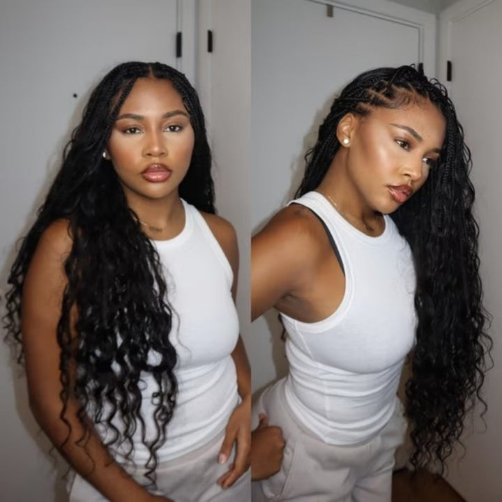 Loose Deep Wave Bulk Human Hair For Braiding