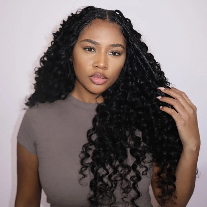 Loose Deep Wave Human Crochet Hair