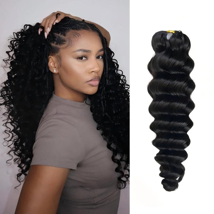 Loose Deep Wave Human Crochet Hair