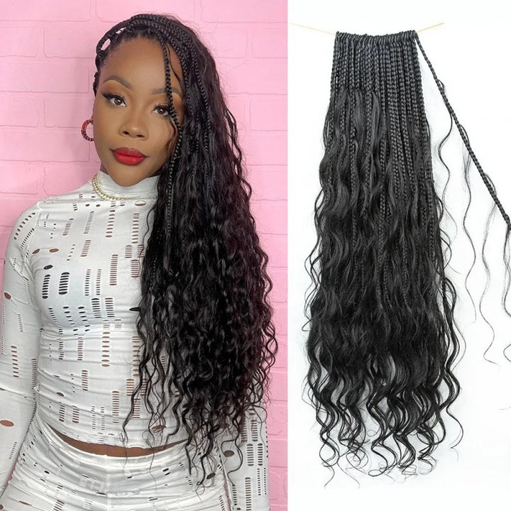 Loose Wave Crochet Boho Box Braids