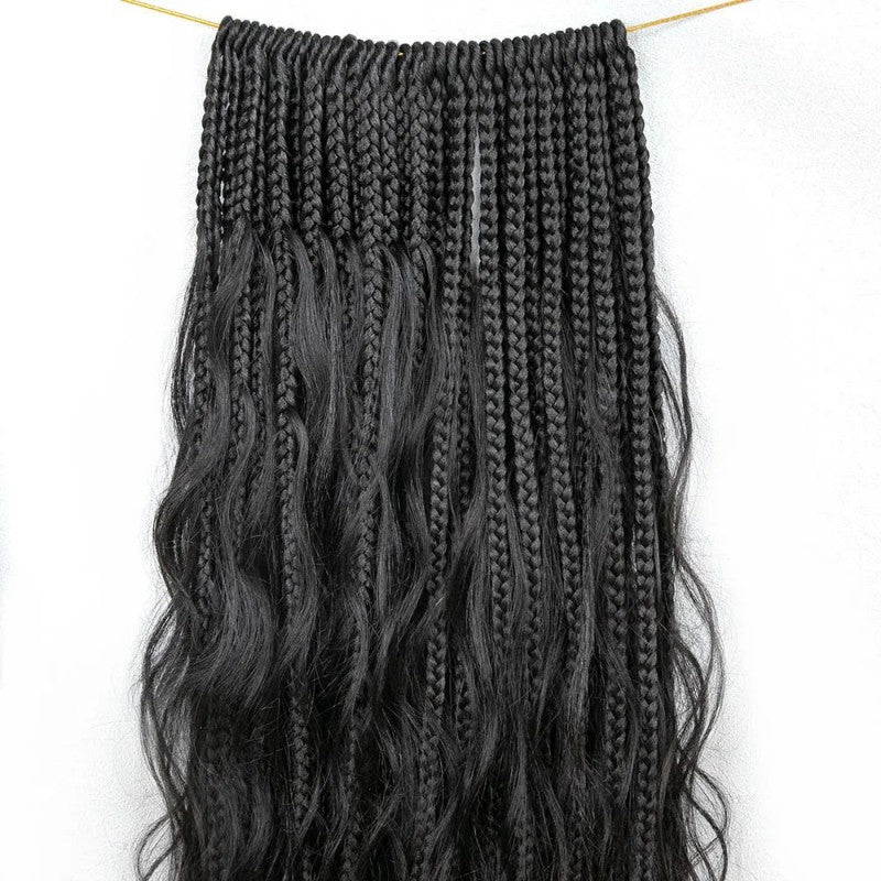 Loose Wave Crochet Boho Box Braids