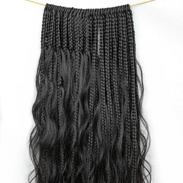 Loose Wave Crochet Boho Box Braids