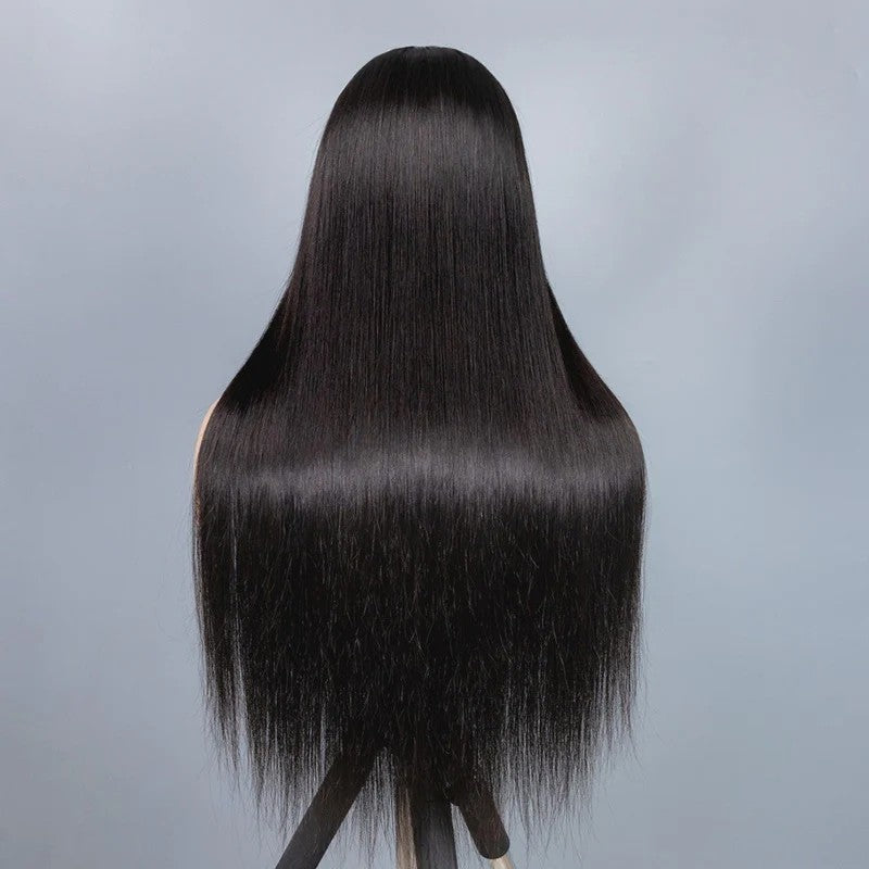 Silky Straight Glueless U Part Wig