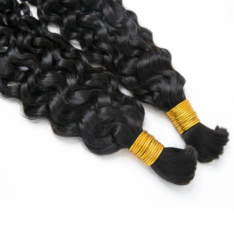 Spanish Curl Bulk Human Hair For Braiding
