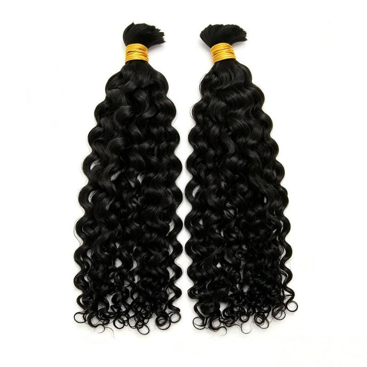 Spanish Curl Bulk Human Hair For Braiding