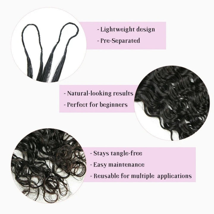 Spanish Curl Human Crochet Hair