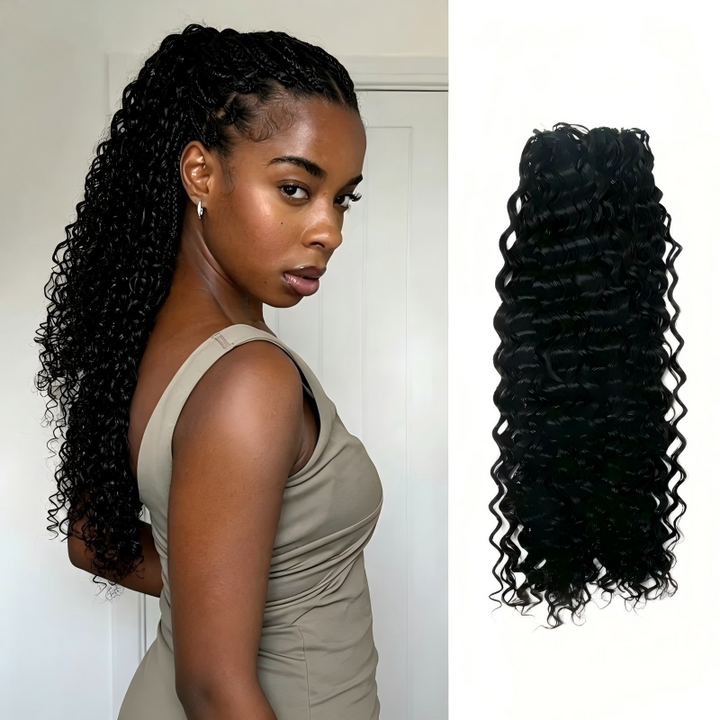 Water Wave Human Crochet Hair