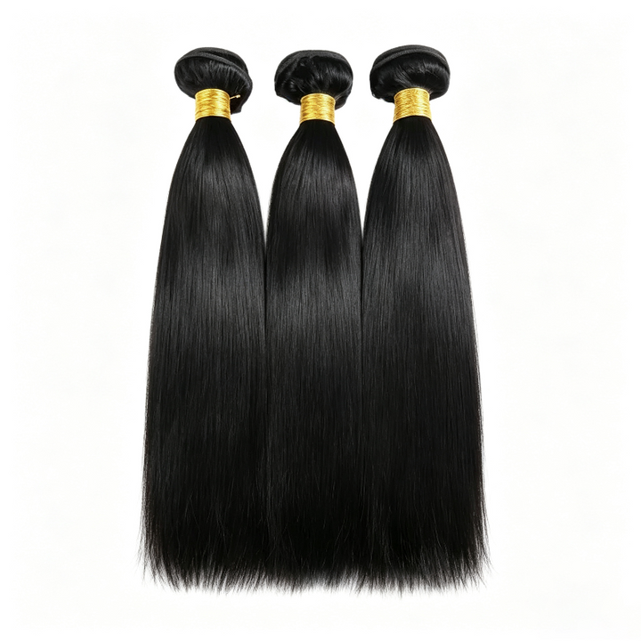 Weft Bundles Straight Human Hair Weaving
