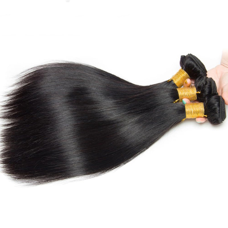 Weft Bundles Straight Human Hair Weaving