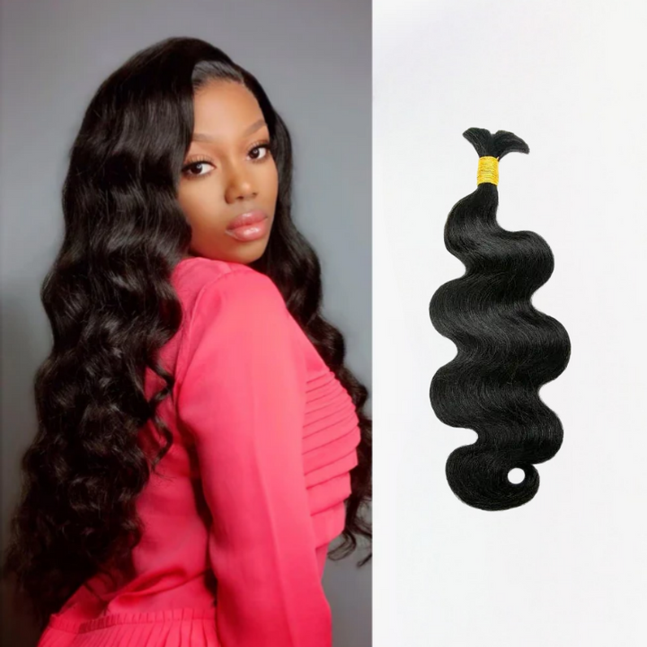 Body Wave Bulk Human Hair For Braiding