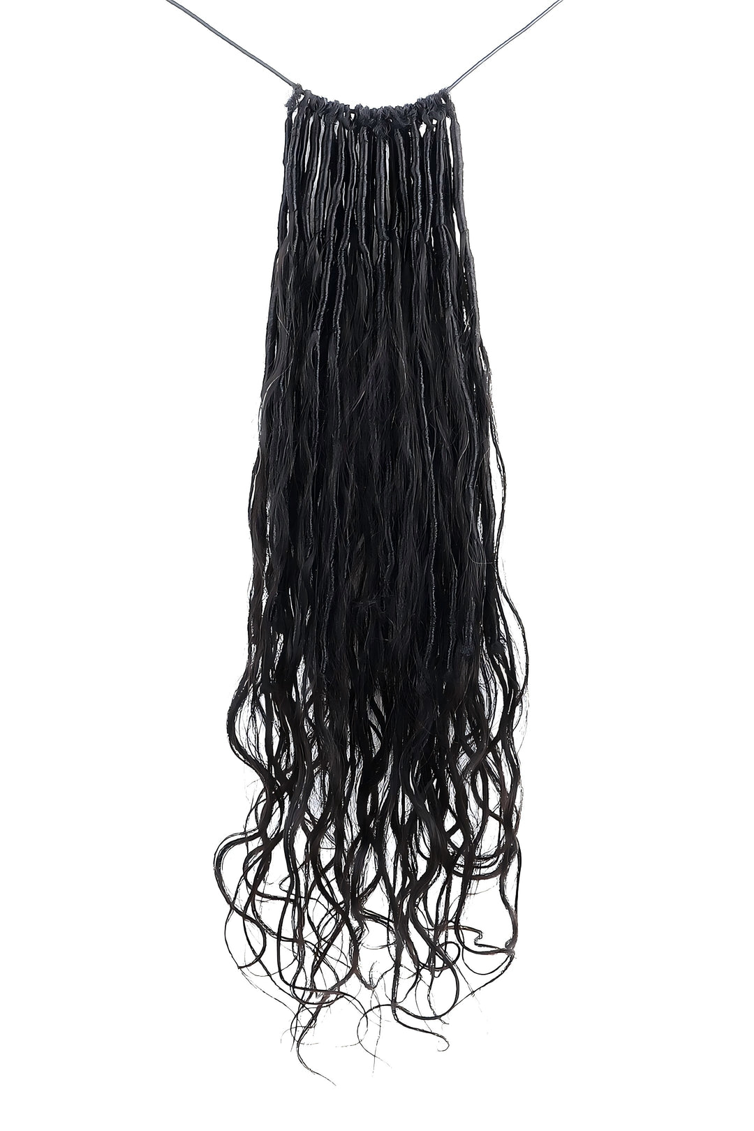 Pre-looped Crochet Boho Locs with Body Wave Virgin Human Hair Curls